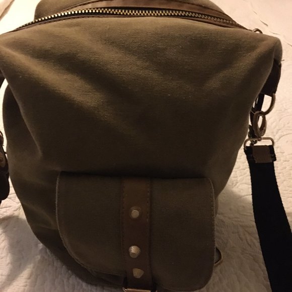 canvas backpack/sling bag - Picture 1 of 5
